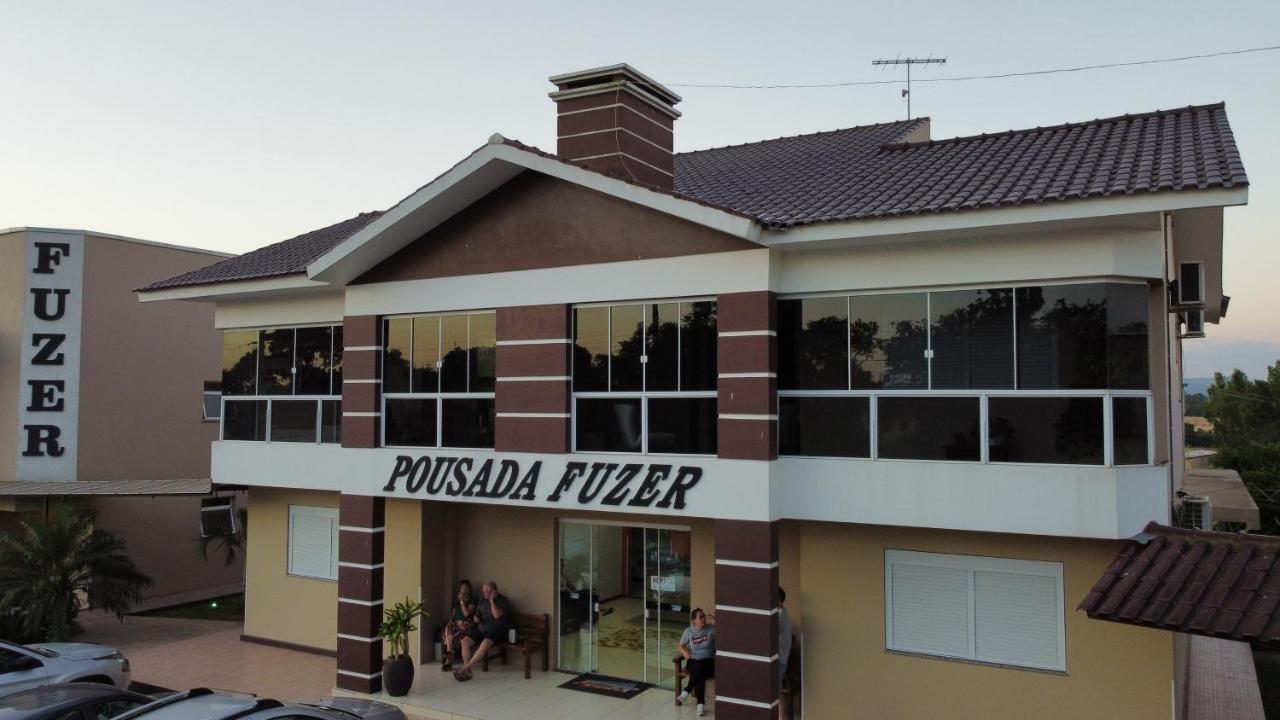 Pousada Fuzer Restinga Seca Bagian luar foto